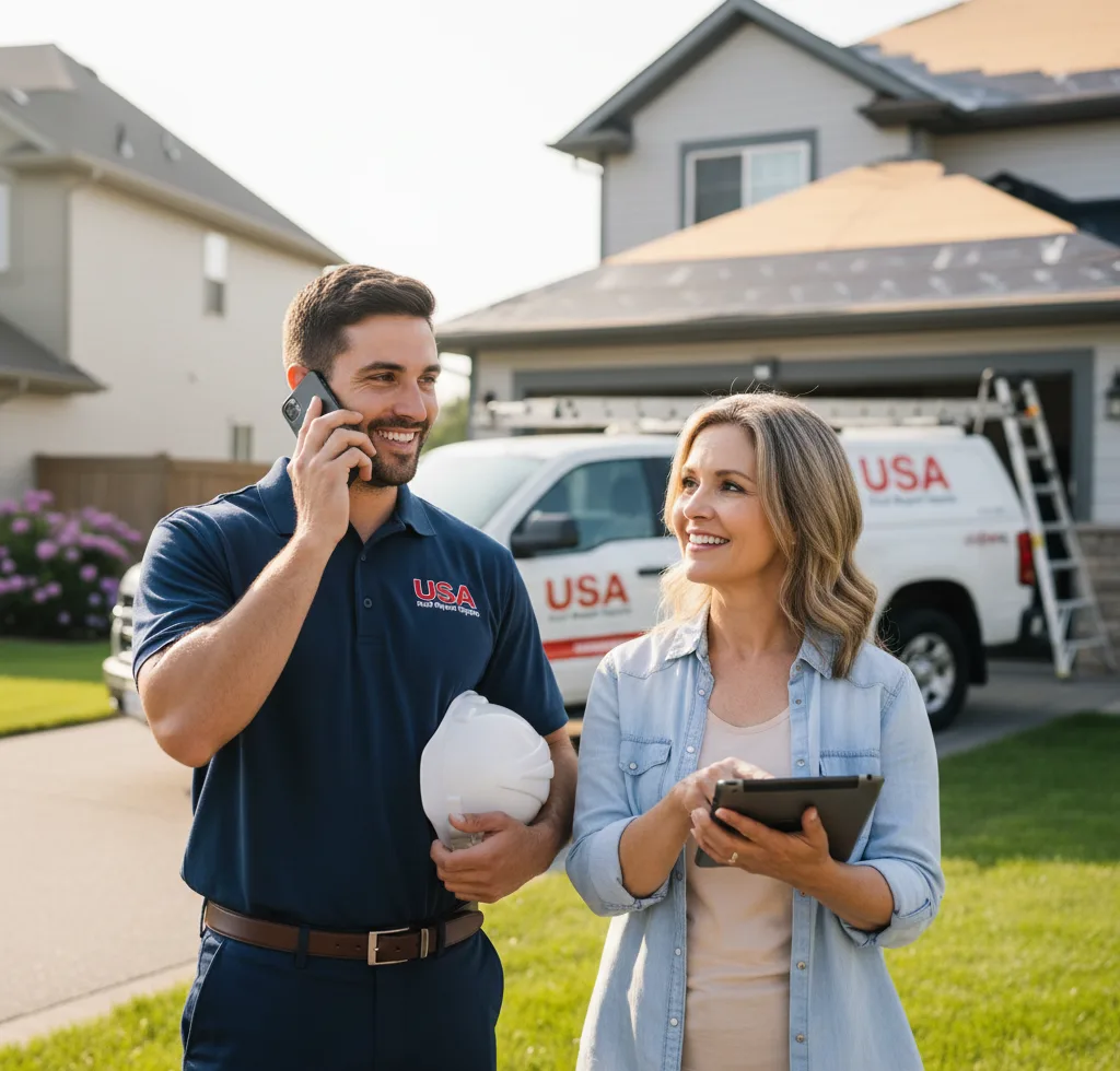 USA Roof Repair Experts customer support in Sauk Village
